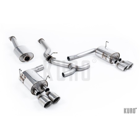 Milltek Subaru WRX STi Cat-back Resonated (EC)