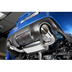 Milltek Toyota GT86 Cat-back Non-resonated