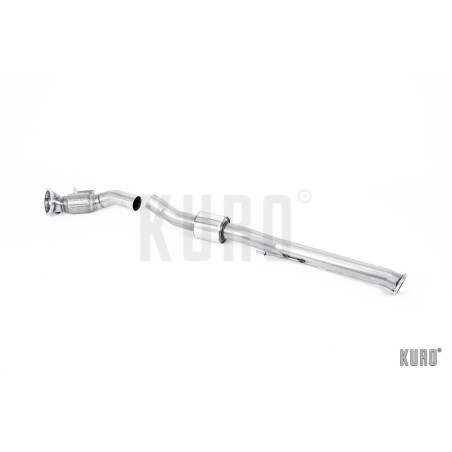 Milltek Toyota Yaris GR Downpipe De-cat + GPF/OPF Bypass Resonated