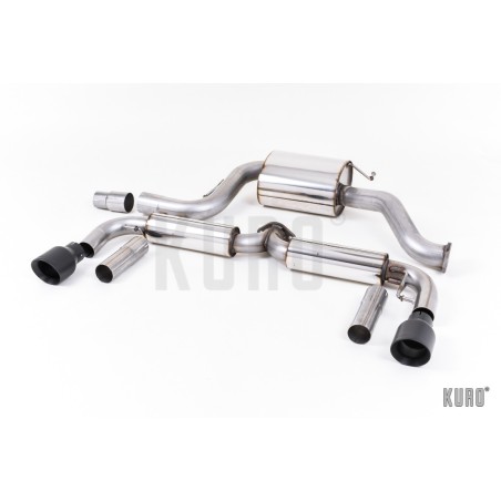 Milltek VW Beetle 2.0 TSI Cat-back Resonated