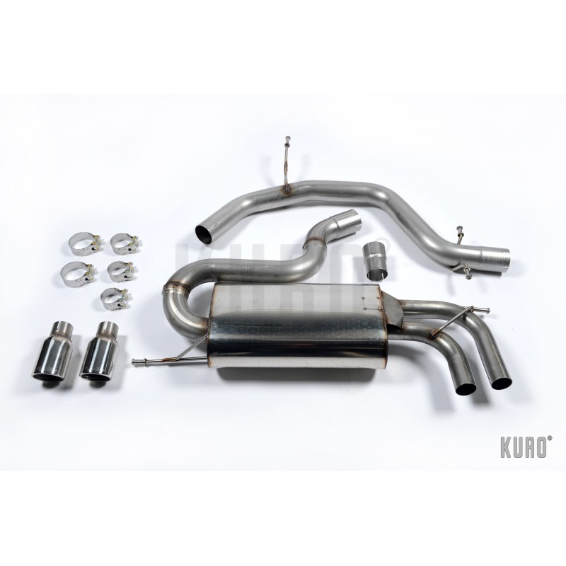 Milltek VW Golf 5 GTI Cat-back Non-resonated