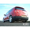 Milltek VW Golf 5 GTI Cat-back Resonated Race 3"