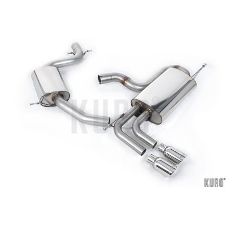 Milltek VW Golf 5 GTI ED30 Cat-back Resonated (EC)