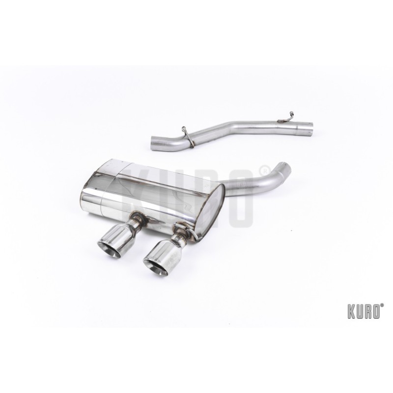 Milltek VW Golf 5 R32 Cat-back Non-resonated