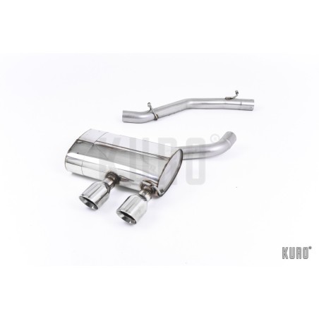 Milltek VW Golf 5 R32 Cat-back Non-resonated