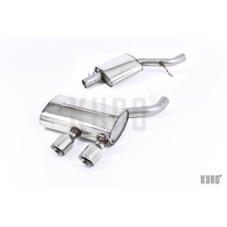 Milltek VW Golf 5 R32 Cat-back Resonated