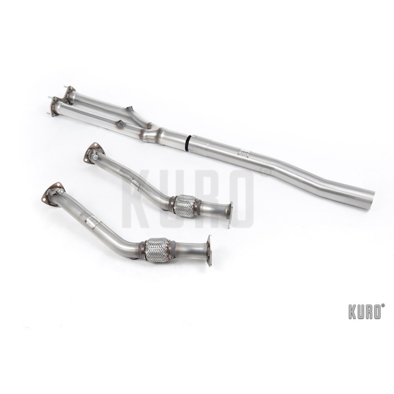 Milltek VW Golf 5 R32 Downpipe De-cat