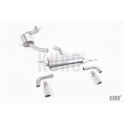 Milltek VW Golf 6 GTI Cat-back Resonated (EC)