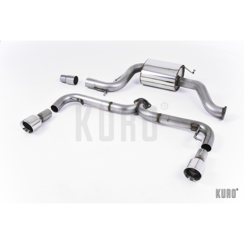Milltek VW Golf 6 GTI ED35 Cat-back Non-resonated