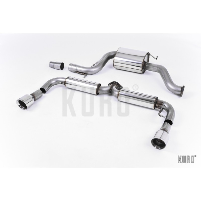 Milltek VW Golf 6 GTI ED35 Cat-back Resonated