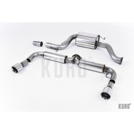 Milltek VW Golf 6 GTI ED35 Cat-back Resonated