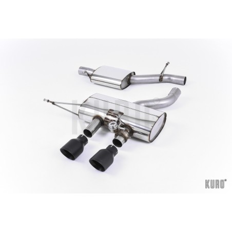 Milltek VW Golf 6 R Cat-back Resonated (EC)