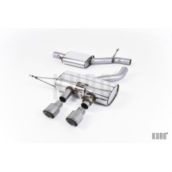 Milltek VW Golf 6 R Cat-back Resonated (EC)