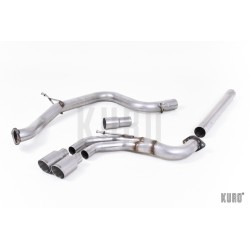 Milltek VW Golf 7 GTD Cat-back Non-resonated