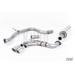 Milltek VW Golf 7 GTD Cat-back Resonated (EC)