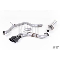 Milltek VW Golf 7 GTD Cat-back Resonated (EC)