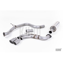 Milltek VW Golf 7 GTD Cat-back Resonated (EC)