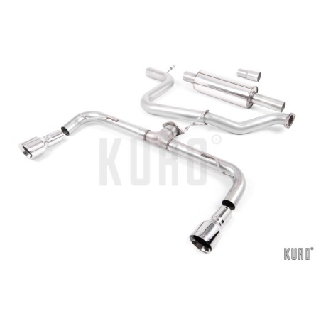 Milltek VW Golf 7 GTD Cat-back Resonated GTI-style (EC)