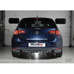 Milltek VW Golf 7 GTI Cat-back Non-resonated