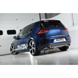 Milltek VW Golf 7 GTI Cat-back Resonated (EC)