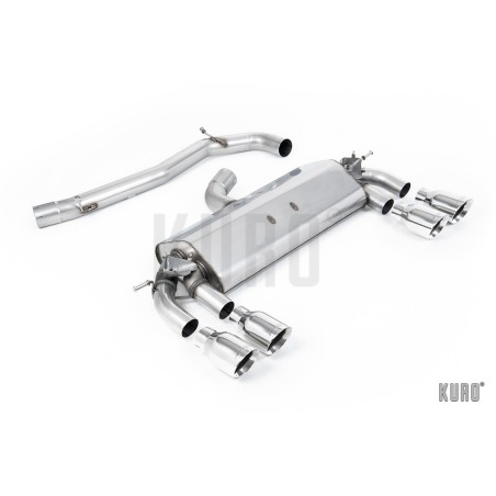 Milltek VW Golf 7 R Cat-back Non-resonated/Road+