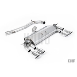 Milltek VW Golf 7 R Cat-back Non-resonated/Road+