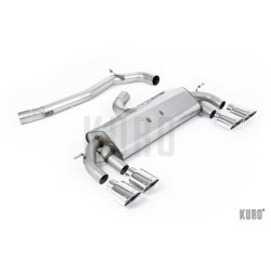 Milltek VW Golf 7 R Cat-back Race Non-resonated/Road+