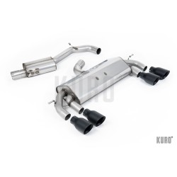 Milltek VW Golf 7 R Cat-back Race Resonated
