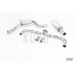 Milltek VW Golf 7.5 GTI 2.0 TSI Cat-back Non-resonated Road+
