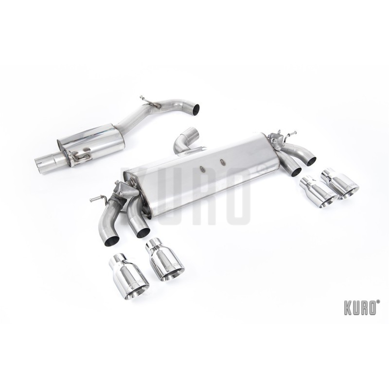 Milltek VW Golf 7.5 R 2.0 TSI Cat-back Resonated