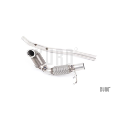 Milltek VW Golf 7.5 R 2.0 TSI GPF/OPF Bypass Downpipe