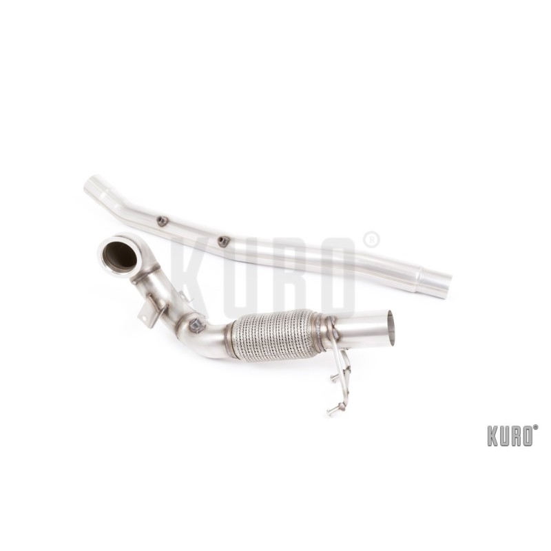 Milltek VW Golf 7.5 R 2.0 TSI GPF/OPF Bypass Downpipe De-cat