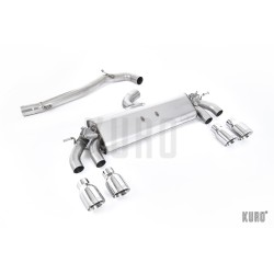 Milltek VW Golf 7.5 R Cat-back Non-resonated