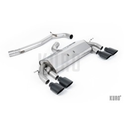 Milltek VW Golf 7.5 R Cat-back Race Non-resonated/Road+