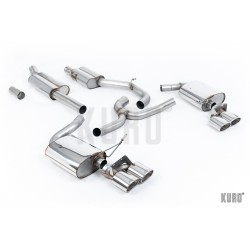 Milltek VW Golf 7.5 R Variant 2.0 TSI Cat-back Resonated
