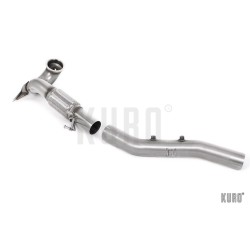 Milltek VW Golf 8 GTI 2.0 TSI GPF/OPF Bypass Downpipe Decat