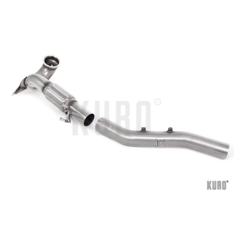 Milltek VW Golf 8 GTI 2.0 TSI GPF/OPF Bypass Downpipe Decat