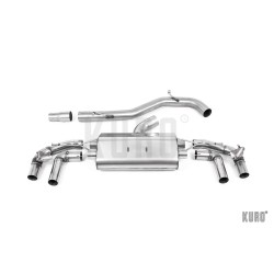Milltek VW Golf 8 R 2.0 TSI GPF-back Non-Resonated