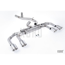 Milltek VW Golf 8 R 2.0 TSI GPF-back RACE Non Valved