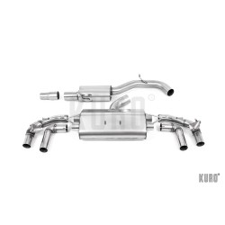 Milltek VW Golf 8 R 2.0 TSI GPF-back Resonated