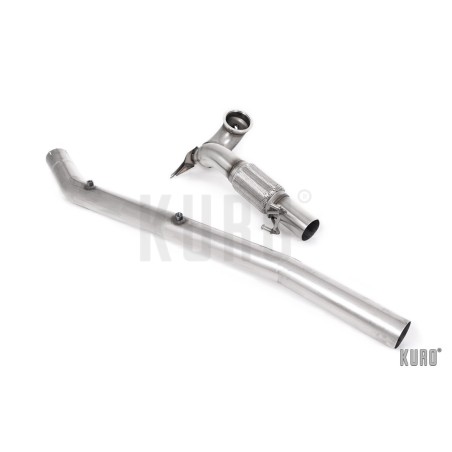 Milltek VW Golf 8 R 2.0 TSI GPF/OPF Bypass Downpipe Decat