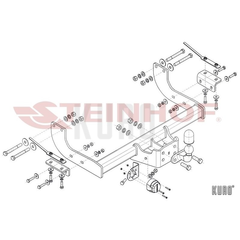 Steinhof hak holowniczy MAXUS Deliver 9 - 2020 -