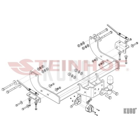 Steinhof hak holowniczy MAXUS Deliver 9 - 2020 -