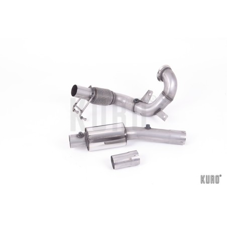 Milltek VW Polo GTI 2.0 TSI Downpipe De-cat Resonated