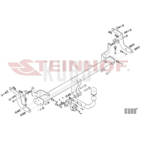 Steinhof hak holowniczy CITROEN C4 III - 10/2020 -