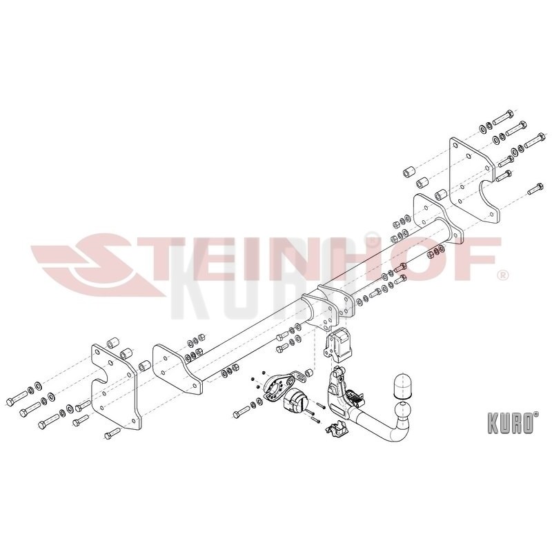 Steinhof hak holowniczy KIA EV 9 - 2023 -