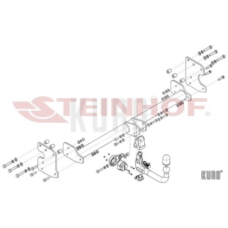 Steinhof hak holowniczy KIA EV 9 - 2023 -