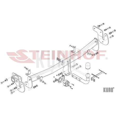 Steinhof hak holowniczy KIA Niro - 2022 -