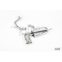 Milltek VW Scirocco 2.0 TSI Cat-back Non-resonated