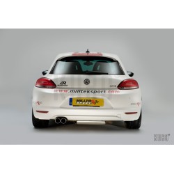 Milltek VW Scirocco 2.0 TSI Cat-back Non-resonated